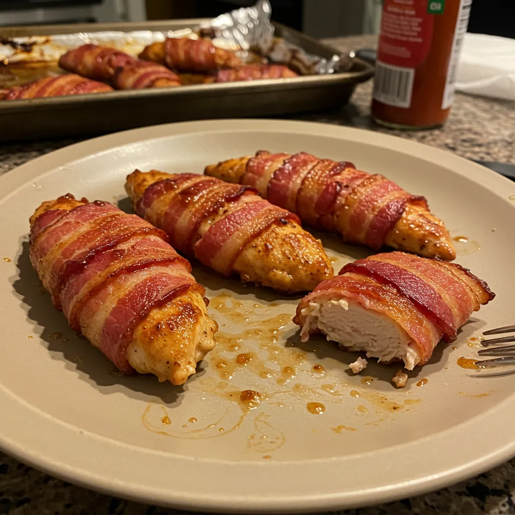 Bacon Brown Sugar Chicken Tenders: Ultimate Sweet & Savory Crispy Perfection - main view